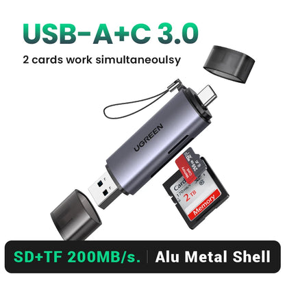 UGREEN FlashBridge USB-C Card Adapter