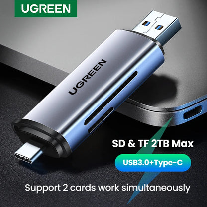 UGREEN FlashBridge USB-C Card Adapter