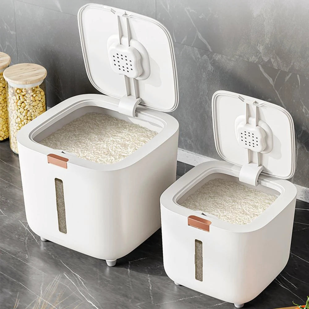 Moisture-Proof Grain Bin – Keeps Rice Fresh Longer
